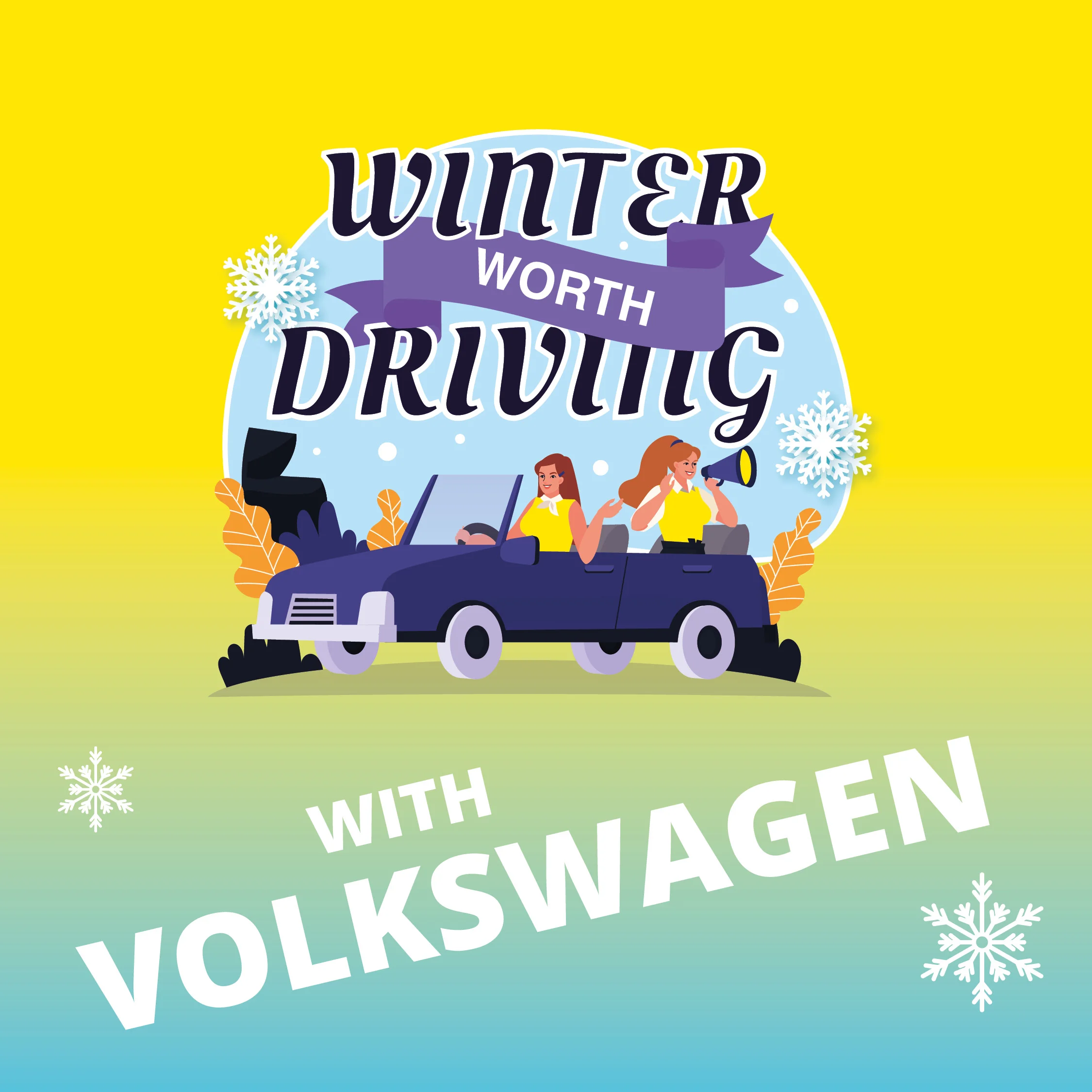 Winter Worth Driving - Volkswagen